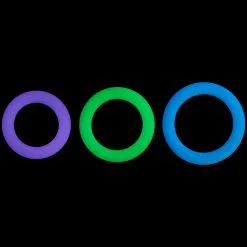 Sinful Baseks Glow In The Dark Cockring Set -Sexy lingerie Verkoop 25139 baseks glow in the dark penisring s t 02 product q100