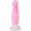Sinful Baseks Glow In The Dark Anale Dildo Small -Sexy lingerie Verkoop 25143 baseks glow in the dark anal dildo small pink 01 product
