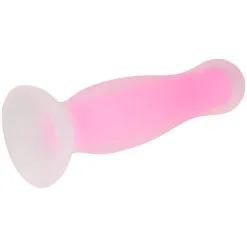 Sinful Baseks Glow In The Dark Anale Dildo Small -Sexy lingerie Verkoop 25143 baseks glow in the dark anal dildo small pink 03 product