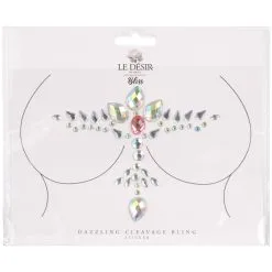 Shots-Media Le Désir Dazzling Cleavage Bling Sticker -Sexy lingerie Verkoop 25176 le desir dazzling cleavage bling sticker 90 pack