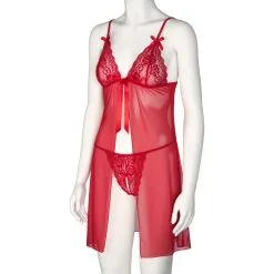 Sinful NORTIE Gro Rode Kanten Babydoll Set 14 Sinful NORTIE Gro Rode Kanten Babydoll Set -Sexy lingerie Verkoop 25223 nortie gro r d blonde babydoll s t 07 product q100