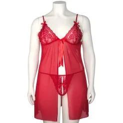 Sinful NORTIE Gro Rode Kanten Babydoll Set Plus Size 14 Sinful NORTIE Gro Rode Kanten Babydoll Set Plus Size -Sexy lingerie Verkoop 25224 nortie gro r d blonde babydoll s t plus size 06 product q100