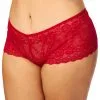 Sinful NORTIE Gunilla Red Kanten Kruisloze Hipster Plus Size 2 Sinful NORTIE Gunilla Red Kanten Kruisloze Hipster Plus Size -Sexy lingerie Verkoop 25228 nortie gunilla crotchless red lace hipster plus size 01 model q100 1 1