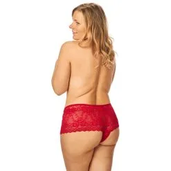 Sinful NORTIE Gunilla Red Kanten Kruisloze Hipster Plus Size 11 Sinful NORTIE Gunilla Red Kanten Kruisloze Hipster Plus Size -Sexy lingerie Verkoop 25228 nortie gunilla crotchless red lace hipster plus size 02 model q100 1