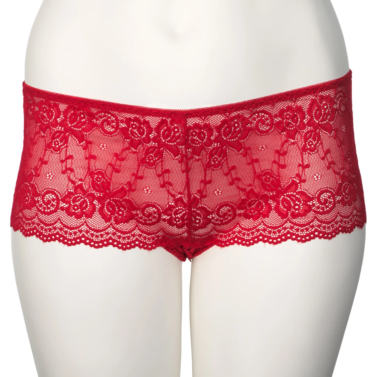 Sinful NORTIE Gunilla Red Kanten Kruisloze Hipster Plus Size 6 Sinful NORTIE Gunilla Red Kanten Kruisloze Hipster Plus Size - Afbeelding 4