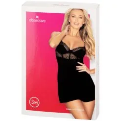 Amocarat Obsessive Sharlotte Babydoll Set 11 Amocarat Obsessive Sharlotte Babydoll Set -Sexy lingerie Verkoop 25285 obsessive sharlotte chemise s t 90 pack