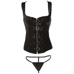 XR Brands Strict Lace-up Korset En String 14 XR Brands Strict Lace-up Korset En String -Sexy lingerie Verkoop 25305 strict lace up korset 01 product q100