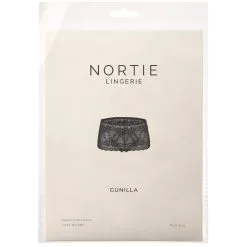 Sinful NORTIE Gunilla Black Kanten Kruisloze Hipster Plus Size -Sexy lingerie Verkoop 25376 nortie gunilla crotchless black lace hipster plus size 90 pack q100
