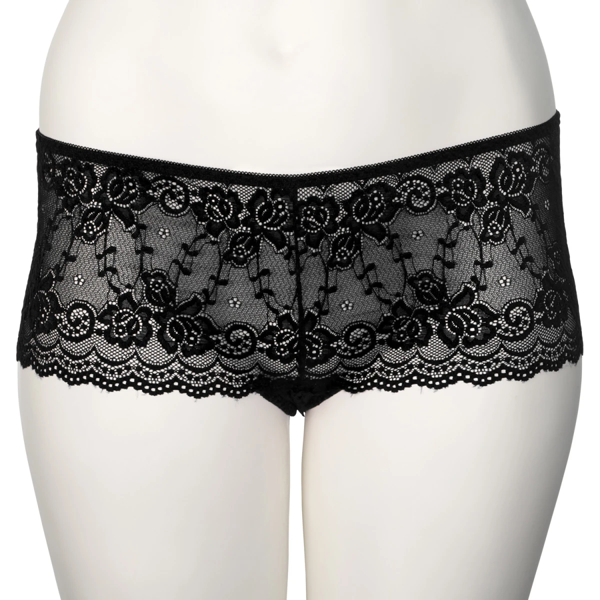 Sinful NORTIE Gunilla Black Kanten Kruisloze Hipster Plus Size - Afbeelding 5