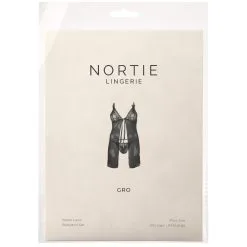 Sinful NORTIE Gro Black Kanten Babydoll Set Plus Size -Sexy lingerie Verkoop 25429 nortie gro black lace babydoll set plus size 90 pack q100