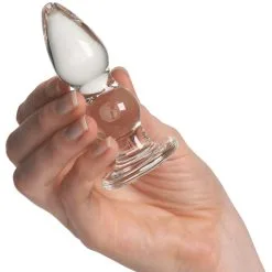 Sinful Groove Glazen Buttplug Small -Sexy lingerie Verkoop 25628 sinful groove glas butt plug lille 50 hand q100