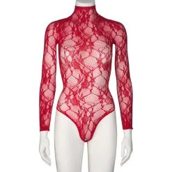 Sinful NORTIE Riga Red Kanten Kruisloze Bodystocking 12 Sinful NORTIE Riga Red Kanten Kruisloze Bodystocking -Sexy lingerie Verkoop 25635 nortie riga red blonde bundlos bodystocking 06 product q100