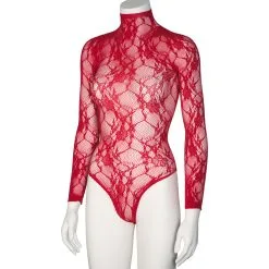 Sinful NORTIE Riga Red Kanten Kruisloze Bodystocking 13 Sinful NORTIE Riga Red Kanten Kruisloze Bodystocking -Sexy lingerie Verkoop 25635 nortie riga red blonde bundlos bodystocking 07 product q100