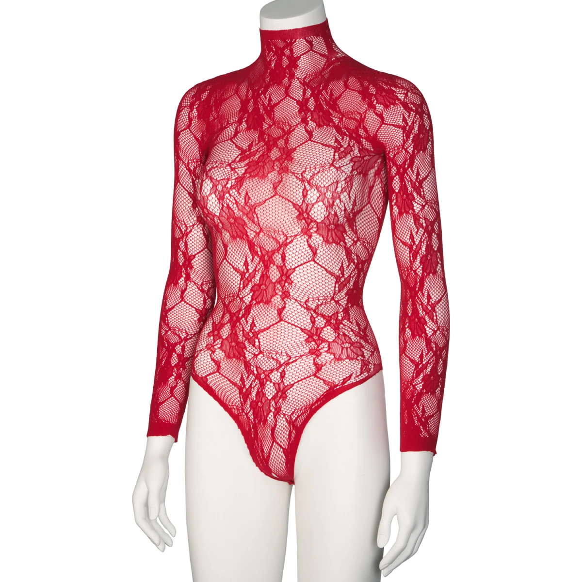 Sinful NORTIE Riga Red Kanten Kruisloze Bodystocking 7 Sinful NORTIE Riga Red Kanten Kruisloze Bodystocking - Afbeelding 5
