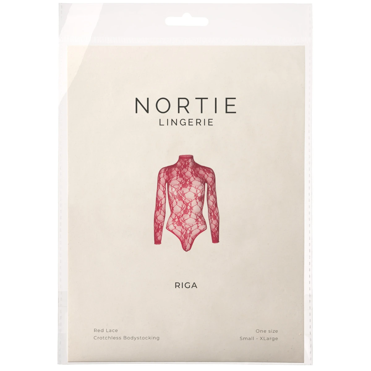Sinful NORTIE Riga Red Kanten Kruisloze Bodystocking 9 Sinful NORTIE Riga Red Kanten Kruisloze Bodystocking - Afbeelding 7