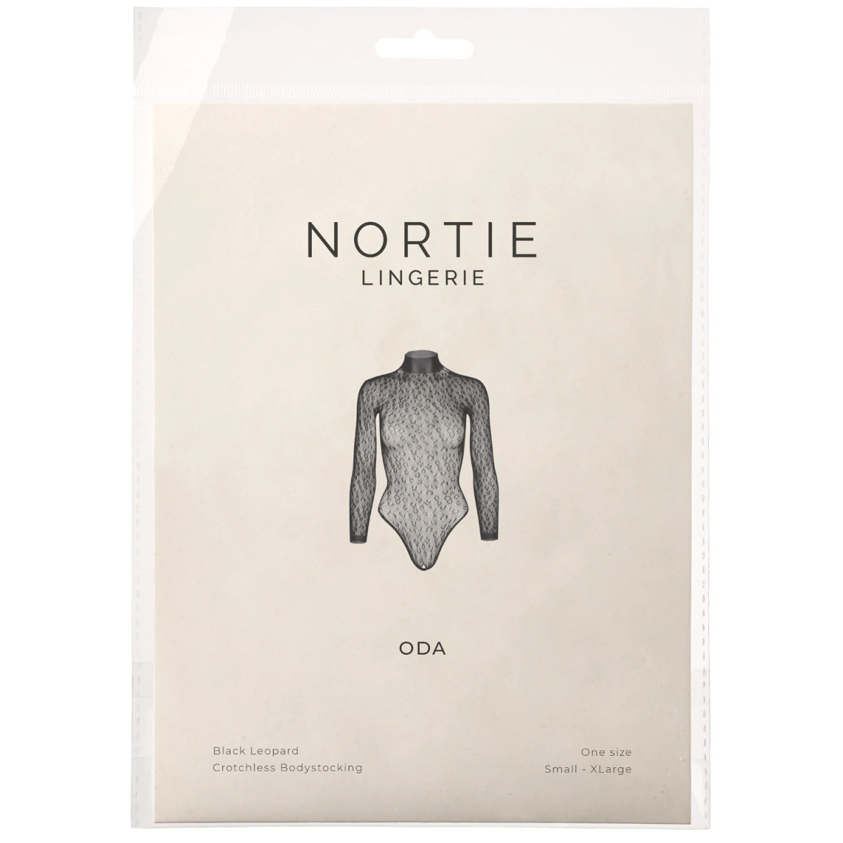 Sinful NORTIE Oda Black Leopard Kruisloze Bodystocking 9 Sinful NORTIE Oda Black Leopard Kruisloze Bodystocking - Afbeelding 7