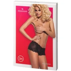 Amocarat Obsessive Idillia Shorties Zwart Kanten Shorts 11 Amocarat Obsessive Idillia Shorties Zwart Kanten Shorts -Sexy lingerie Verkoop 25657 obsessive idillia lace panties 90 pack q100 1