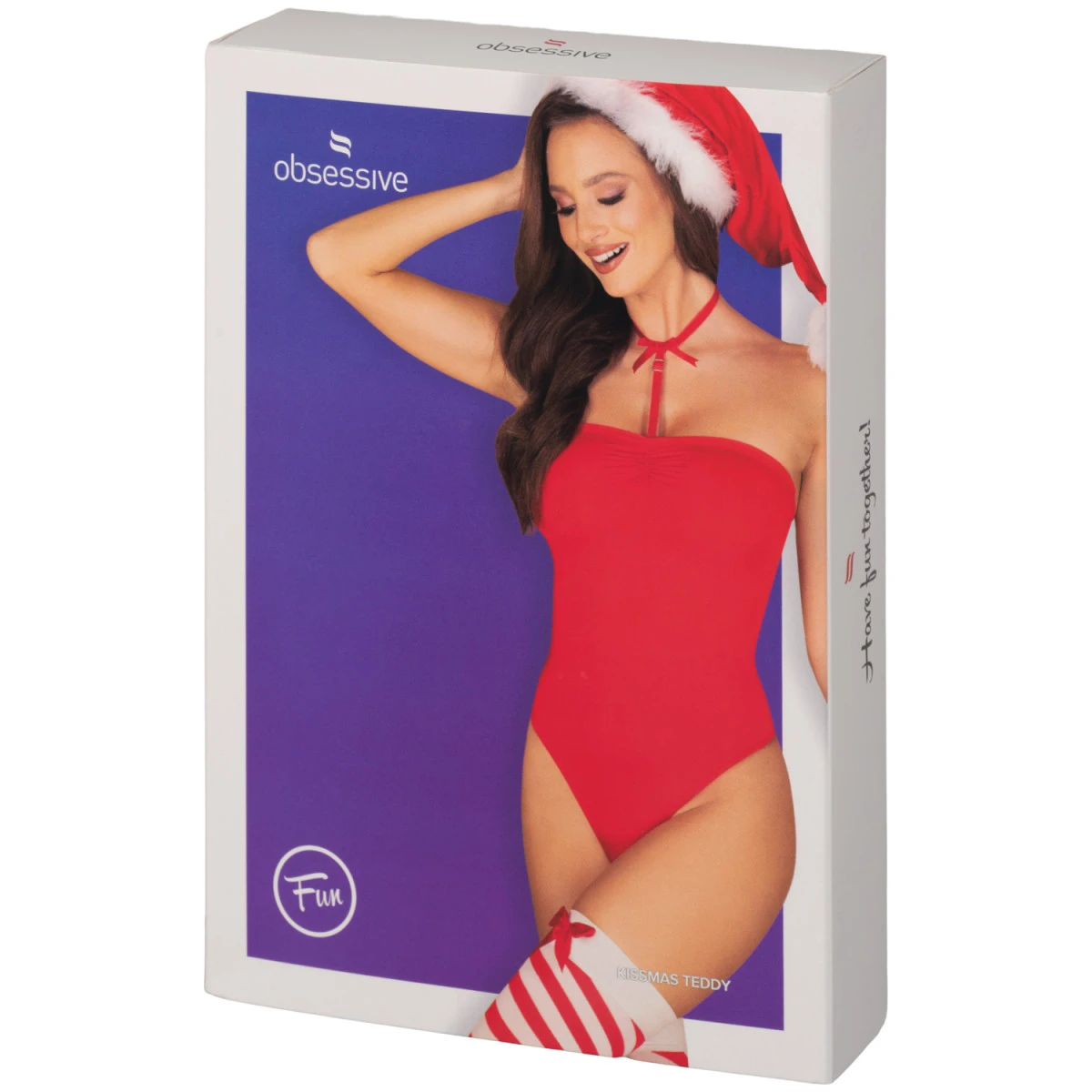 Amocarat Obsessive Kissmas-teddy Met Kousen 7 Amocarat Obsessive Kissmas-teddy Met Kousen - Afbeelding 5