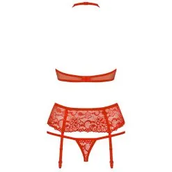 Amocarat Obsessive Fantastische Rode Jarretelset -Sexy lingerie Verkoop 25681 obsessive red garter belt and suspender set 04 product q100 1