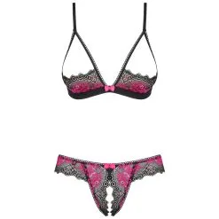 Amocarat Obsessive Tulia Open BH Set 9 Amocarat Obsessive Tulia Open BH Set -Sexy lingerie Verkoop 25709 obsessive tulia aben bh saet sort 01 product q100 1