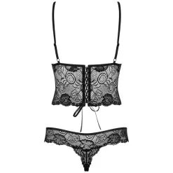 Amocarat Obsessive Alluria Teddy Met Veters Op De Rug -Sexy lingerie Verkoop 25722 obsessive alluria body med snore i ryggen 02 product q100 1