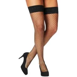 Sinful NORTIE Fenja Visnet Kousen 9 Sinful NORTIE Fenja Visnet Kousen -Sexy lingerie Verkoop 25752 nortie fenja fiskenets stromper 02 model q100