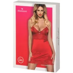 Amocarat Obsessive Lovica Rode Chemise Set 11 Amocarat Obsessive Lovica Rode Chemise Set -Sexy lingerie Verkoop 25829 obsessive lovica red chemise plus size 90 pack q100 1