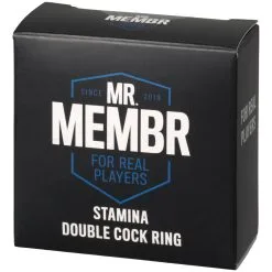 Sinful MR.MEMBR Stamina Dubbele Cockring 13 Sinful MR.MEMBR Stamina Dubbele Cockring -Sexy lingerie Verkoop 25833 mr membr double cock ring 90 pack q100