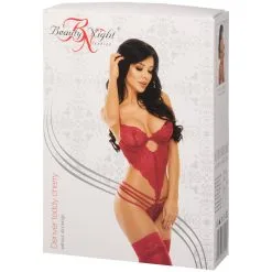 SpaLex Beauty Night Denver Cherry Teddy 11 SpaLex Beauty Night Denver Cherry Teddy -Sexy lingerie Verkoop 25891 beauty night denver red teddy 90 pack q100
