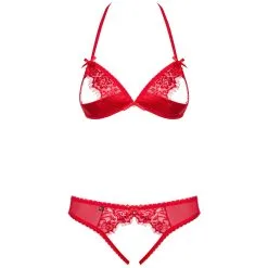 Amocarat Obsessive Red Open BH Set 9 Amocarat Obsessive Red Open BH Set -Sexy lingerie Verkoop 25894 obsessive red open cup set 03 product q100