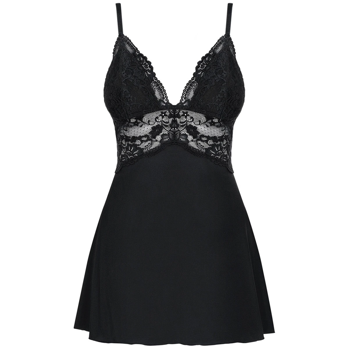 Amocarat Obsessive Zwarte Babydoll 5 Amocarat Obsessive Zwarte Babydoll - Afbeelding 3