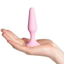 Sinful Playful Pink Slim Buttplug Small -Sexy lingerie Verkoop 25935 sinful playful pink slim small butt plug 50 hand q100
