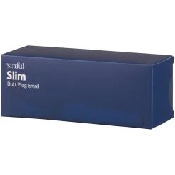 Sinful Business Blue Slim Buttplug Small 9 Sinful Business Blue Slim Buttplug Small -Sexy lingerie Verkoop 25937 sinful business blue slim butt plug small 90 pack q100