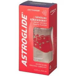 BioFilm Inc. Astroglide Glijmiddel Op Waterbasis Met Aardbeiensmaak 74 Ml -Sexy lingerie Verkoop 25977 astroglide water based strawberry flavoured lubricant 74 ml 90 pack q100