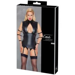 Orion Cottelli Bondage Kruisloze Wetlook Basque Plus Size -Sexy lingerie Verkoop 26040 cottelli bondage crotchless wetlook bodystocking plus size 90 pack q100