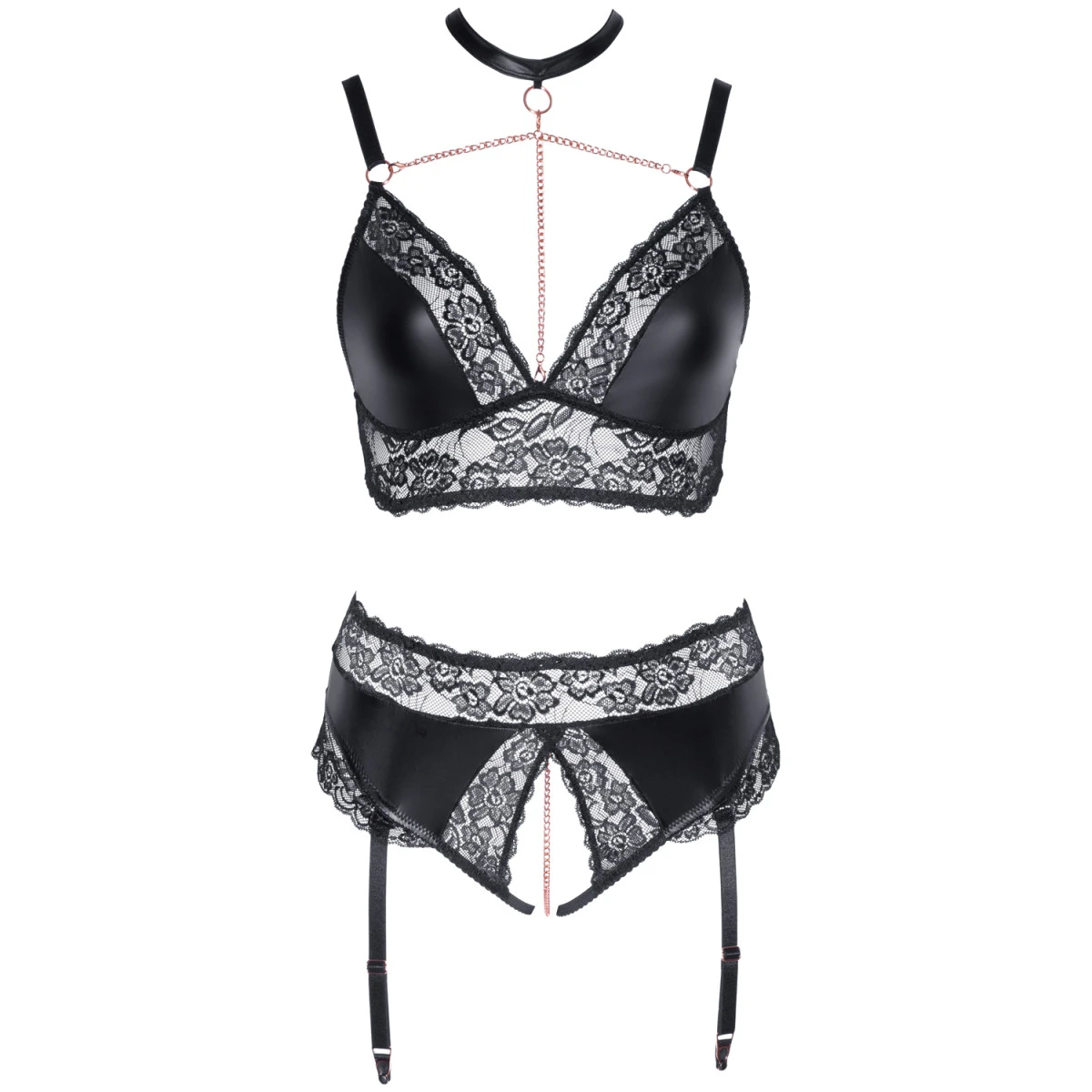 Orion Cottelli Curve Wetlook Bh Set Plus Size 5 Orion Cottelli Curve Wetlook Bh Set Plus Size - Afbeelding 3