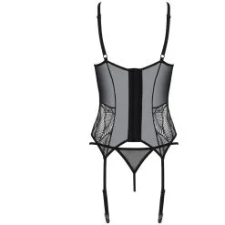 Passion ECO Leafa Kanten Korset Set -Sexy lingerie Verkoop 26151 passion eco leafa lace corset 04 product q100