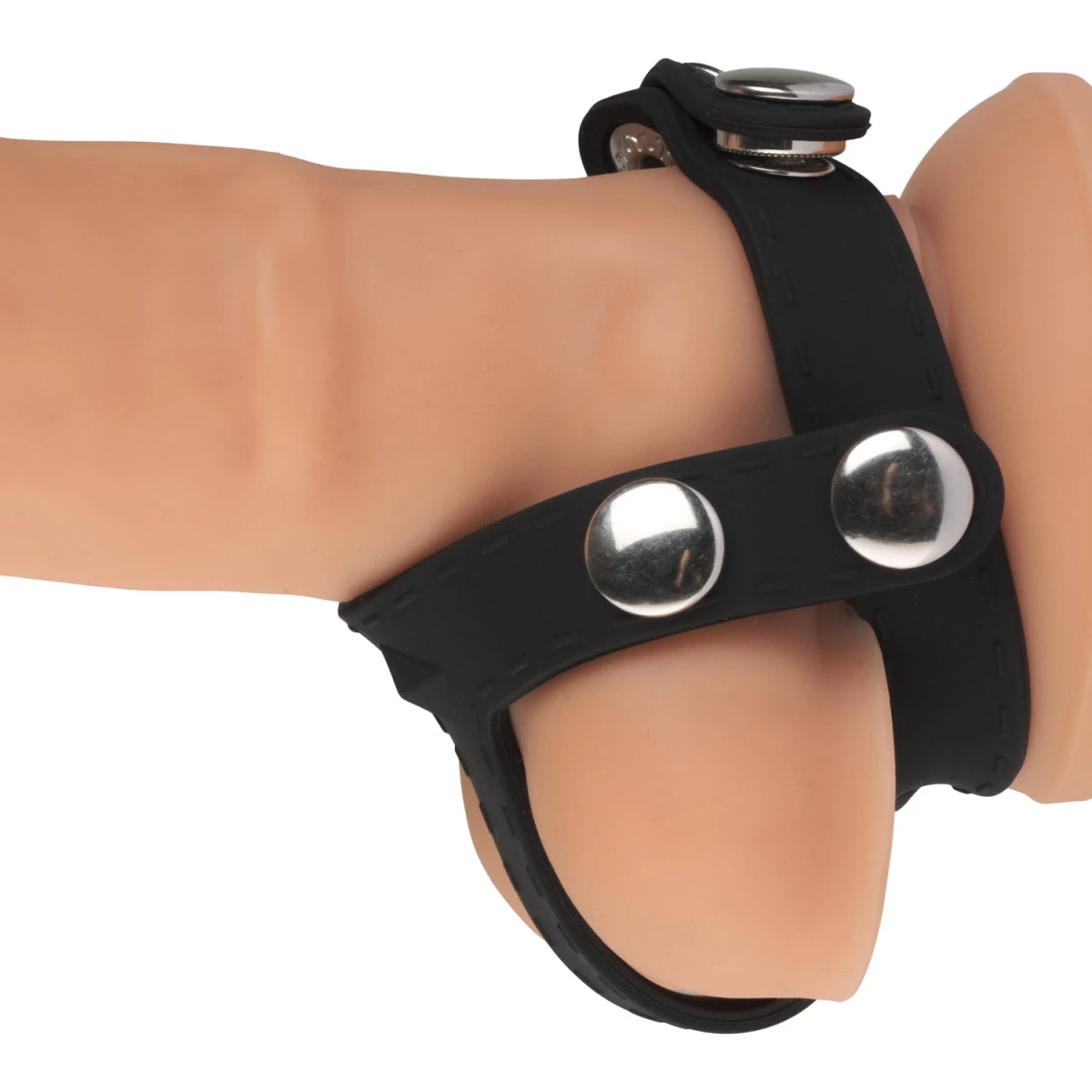 Schneider & Triburtius Rubber Blue Line C&B Gear Siliconen Penisring In T-stijl Met Balverdeler 5 Schneider & Triburtius Rubber Blue Line C&B Gear Siliconen Penisring In T-stijl Met Balverdeler - Afbeelding 3