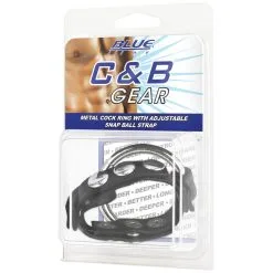 Schneider & Triburtius Rubber Blue Line C&B Gear Metalen Penisring Met Verstelbare Snap-band Voor De Ballen 7 Schneider & Triburtius Rubber Blue Line C&B Gear Metalen Penisring Met Verstelbare Snap-band Voor De Ballen -Sexy lingerie Verkoop 26176 blue line metal cock ring with adjustable ball strap 90 pack q100