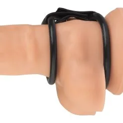 Schneider & Triburtius Rubber Blue Line C&B Gear Duo Penis- En Balring 9 Schneider & Triburtius Rubber Blue Line C&B Gear Duo Penis- En Balring -Sexy lingerie Verkoop 26177 blue line duo cock and ball ring 20 dildo q100