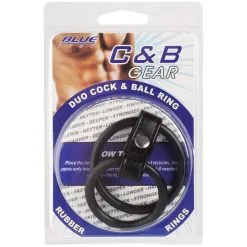 Schneider & Triburtius Rubber Blue Line C&B Gear Duo Penis- En Balring 11 Schneider & Triburtius Rubber Blue Line C&B Gear Duo Penis- En Balring -Sexy lingerie Verkoop 26177 blue line duo cock and ball ring 90 pack q100