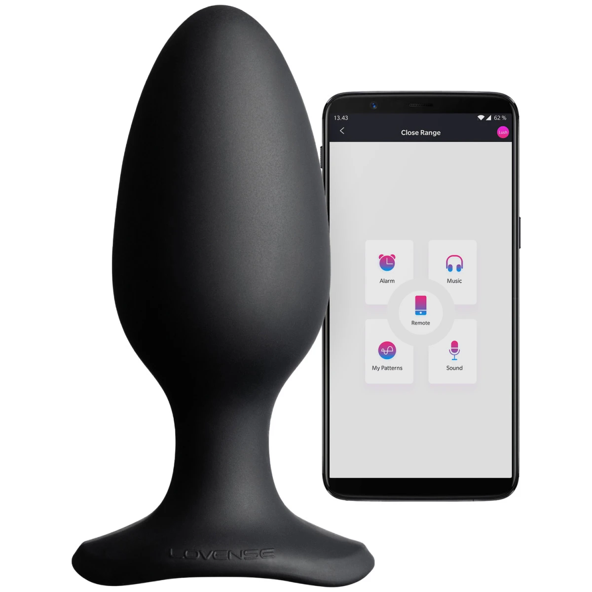 Lovense Hush 2 Large Buttplug Met App 3 Lovense Hush 2 Large Buttplug Met App