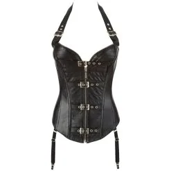 Orion Zado Keurslijf Met Leren Riemen En Bretels -Sexy lingerie Verkoop 26273 zado leather strap corsage 03 product q100