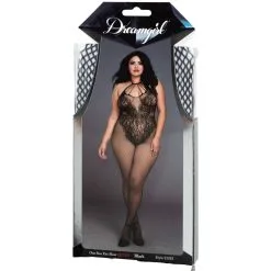 Dreamgirl Visnet Catsuit Plus Size -Sexy lingerie Verkoop 26516 dreamgirl fishnet catsuit plus size 90 pack q100