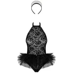 Amocarat Obsessive Frilles Dienstmeisje Body Set 8 Amocarat Obsessive Frilles Dienstmeisje Body Set -Sexy lingerie Verkoop 26520 obsessive frilles bodystocking costume black 03 product q100