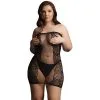 Shots-Media Le Désir Strapless Mini-jurk Plus Size -Sexy lingerie Verkoop 26535 le desir strapless mini dress plus size 01 product q100