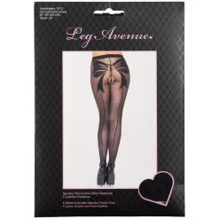 Leg Avenue Panty Zonder Kruis Met Strik 7 Leg Avenue Panty Zonder Kruis Met Strik -Sexy lingerie Verkoop 26637 leg avenue crotchless tights with bow black one size 90 pack q100