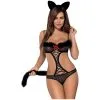 Amocarat Obsessief Gepardina Wilde Kat-kostuum 1 Amocarat Obsessief Gepardina Wilde Kat-kostuum -Sexy lingerie Verkoop 26689 obsessive black cheetah costume 01 product q100