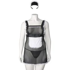 Sinful NORTIE Dienstmeisje Kostuum Plus Size 14 Sinful NORTIE Dienstmeisje Kostuum Plus Size -Sexy lingerie Verkoop 26778 nortie french maid costume plus size 01 product q100 1