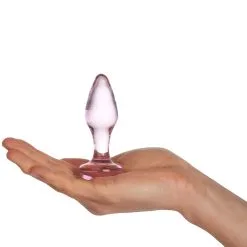 Sinful Rose Glazen Buttplug -Sexy lingerie Verkoop 26838 sinful rose glass butt plug 50 hand q100